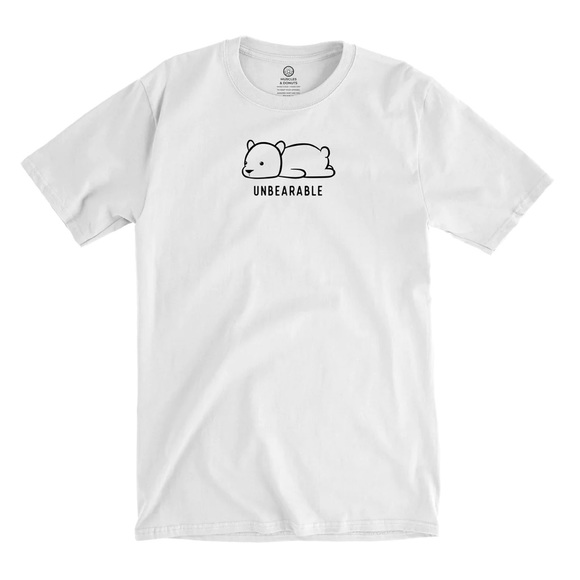 Muscles and Donuts “Unbearable” tee - Picture 3 of 3
